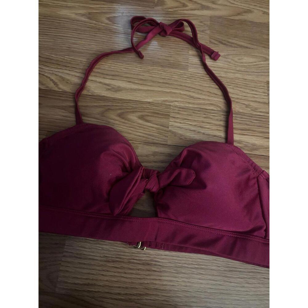 Time & Tru Swim Bikini Top Size Large - Picture 3 of 6